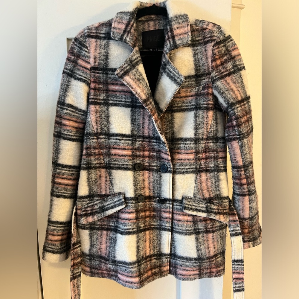 Paige Women’s Size XS Wool Peacoat